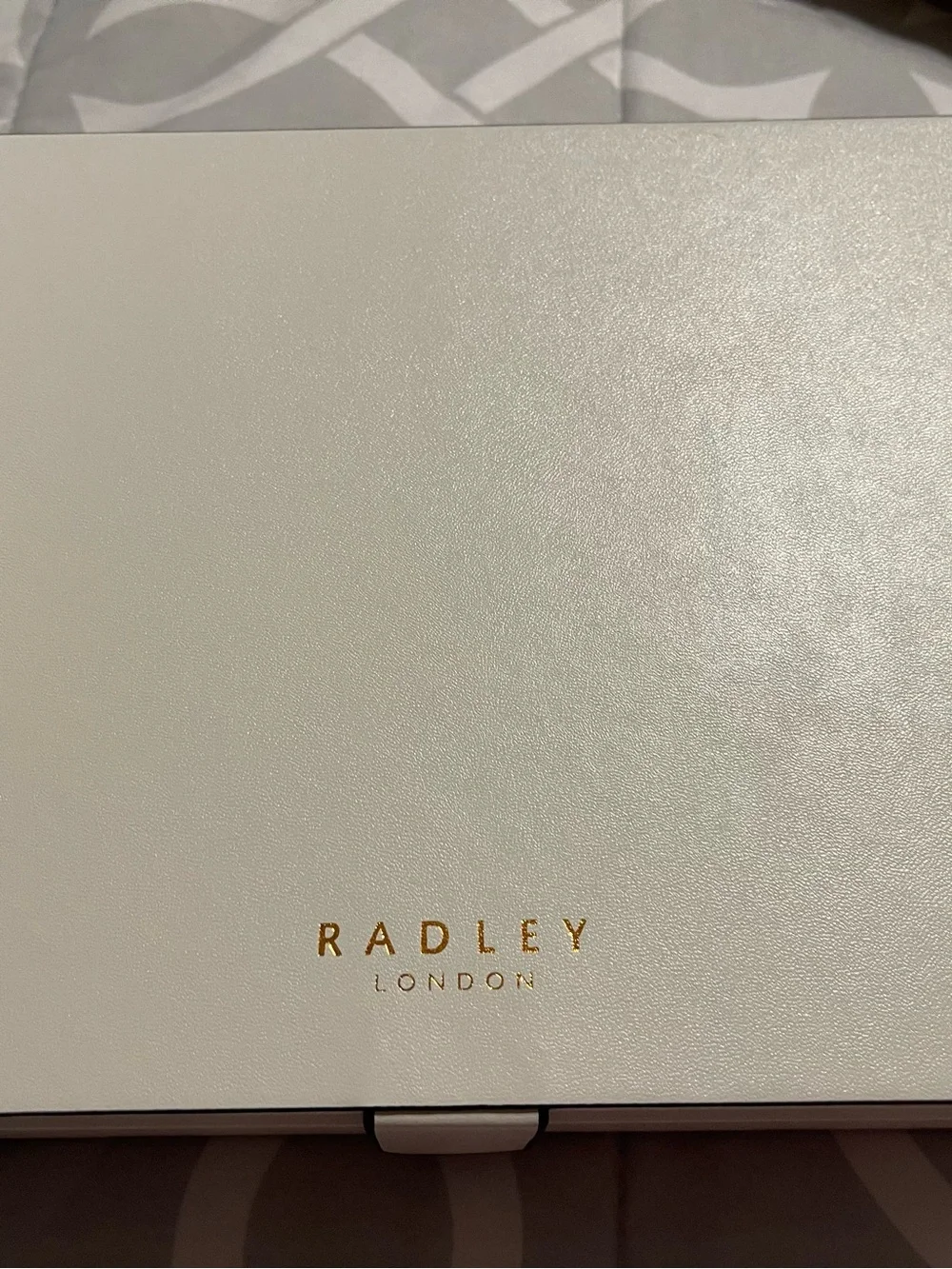 RADLEY LONDON Cream Jewelry Organizer with Ring Rows and Open Compartment - Picture 2 of 3